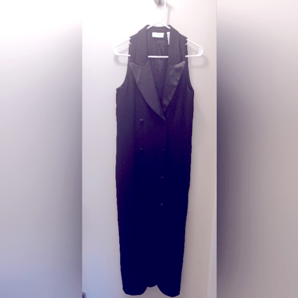 Black  tuxedo dress